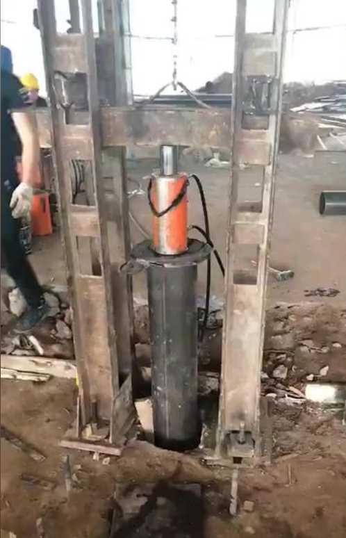 大同天镇县钢管桩加固