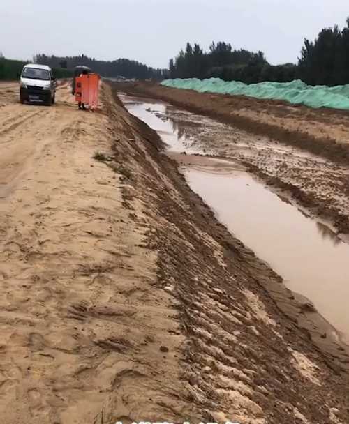 大同天镇县河道降水